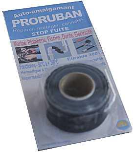 Ruban auto-amalgamant colmate fuite